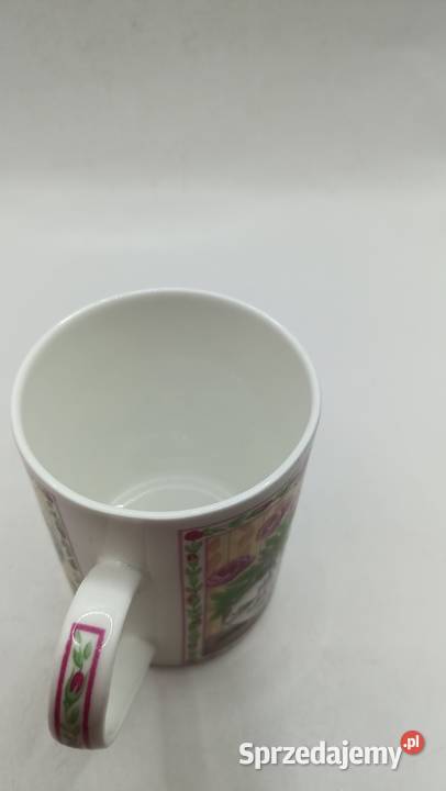 Kubek koty porcelana kostna Queens sprzedam