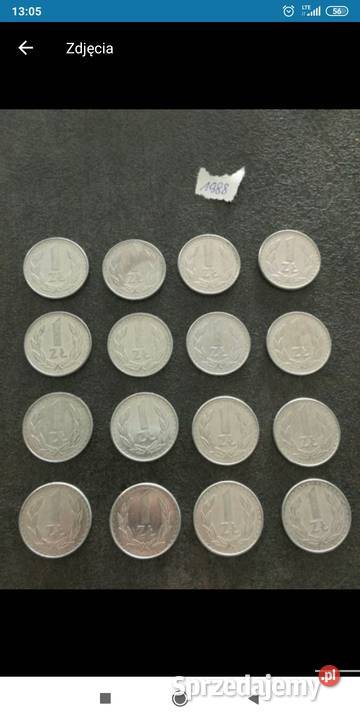 Moneta 1 zloty 197288