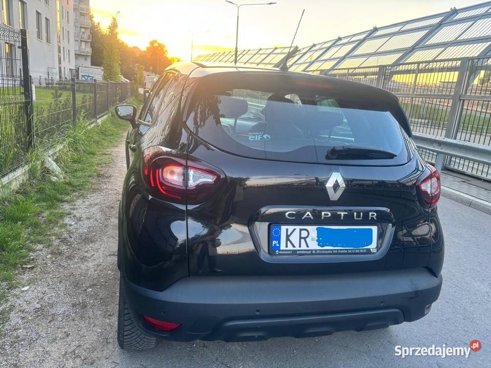 Renault Captur 2017 lift pierwszy właściciel Kraków