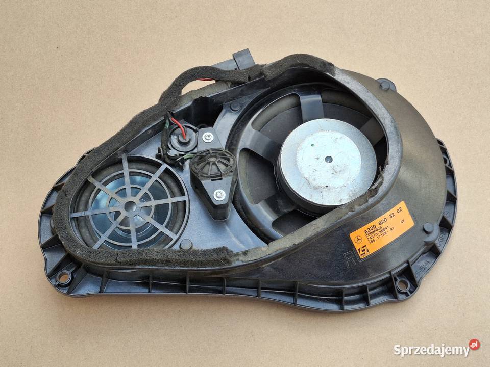 MERCEDES SL R230 GŁOŚNIK GŁOŚNIKI LOGIC7 Sprzęt audio fabryczny lubuskie Bieleń