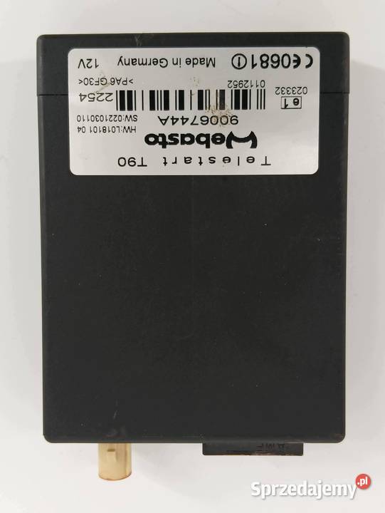 MODUŁ WEBASTO 9006744A Peugeot 4007 I 20072012