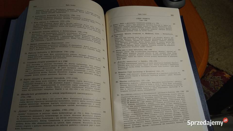 Szkice o manufakturach w Polsce XVIII wieku pomorskie Gdańsk