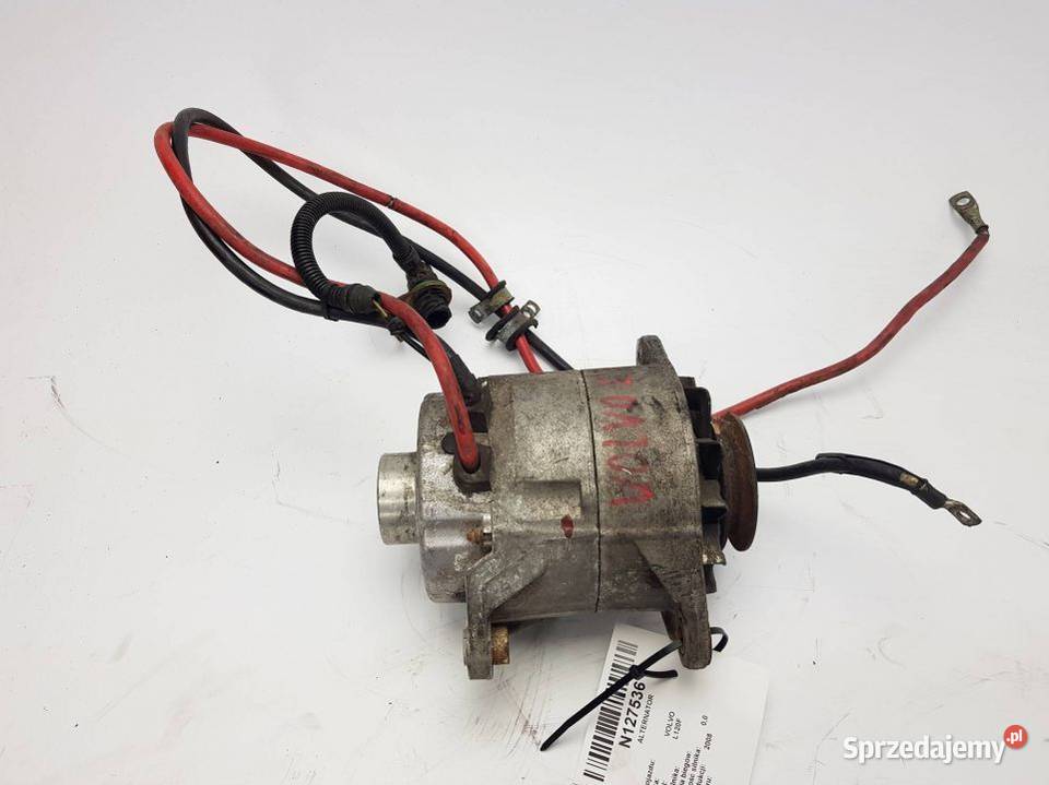 ALTERNATOR 0120468144 VOLVO L120F Części samochodowe Lipno sprzedam