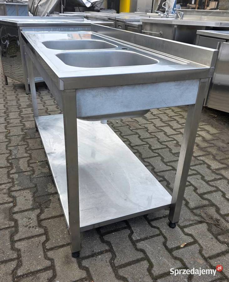 Zlew 2 Komorowy z Półką 1506085 M1277 N wielkopolskie Nowe Skalmierzyce