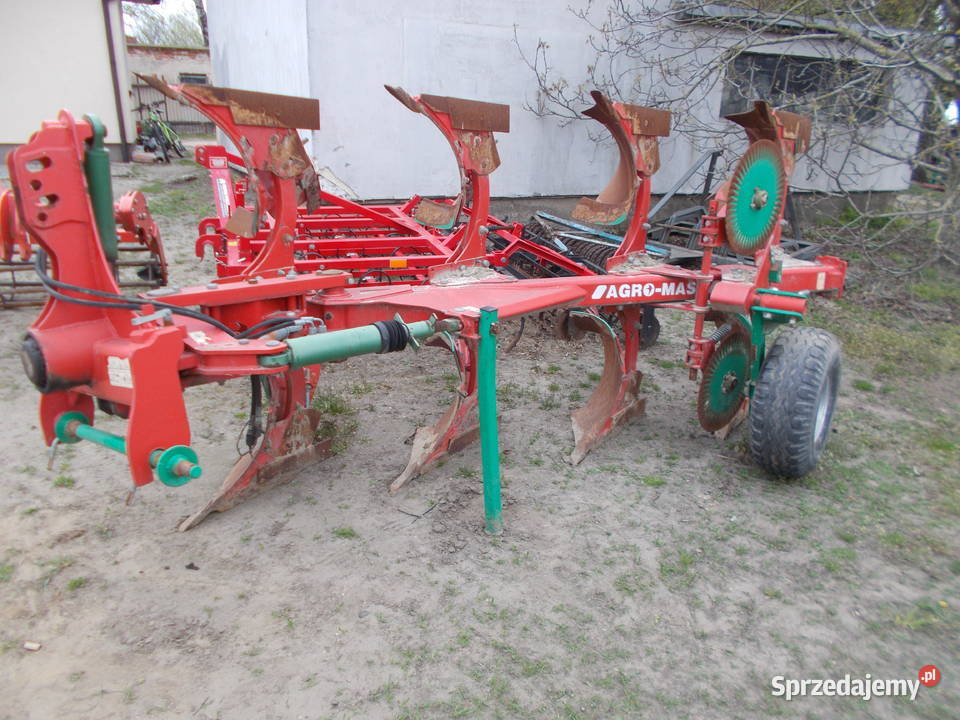 pług 4 skibowy AGRO MASZ 4 liniowanie odkładnie