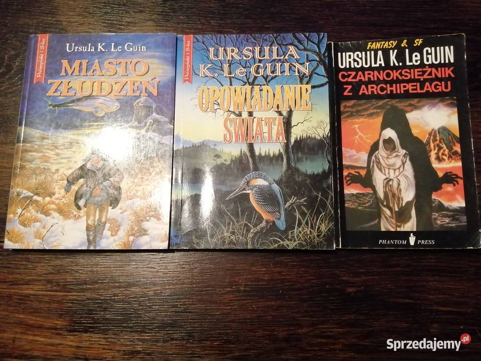 Ursula K. Le Guin 3 książki