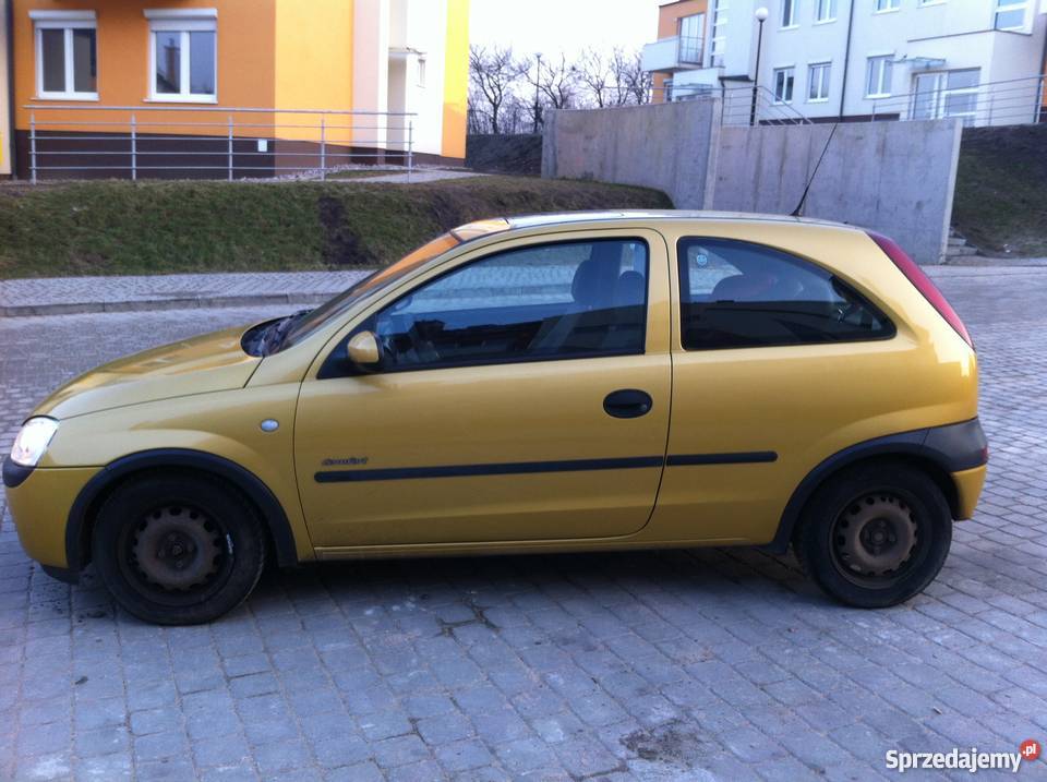 Opel Corsa 12 Benzyna 2002 pomorskie Gdańsk
