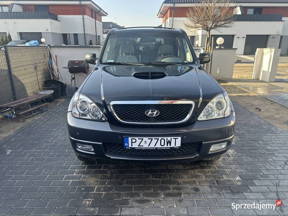 Hyundai Terracan Ładny Zadbany HAK 35T Poznań elektryczne szyby Terracan wielkopolskie