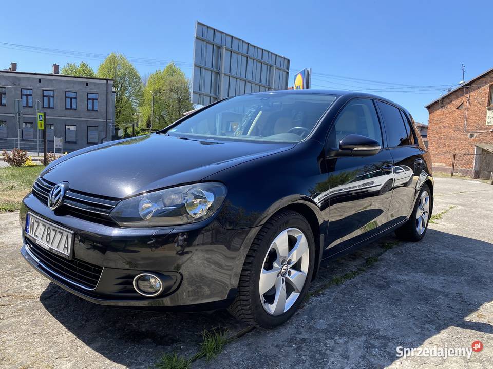 VW Golf VI Highline salon Polska łódzkie Wieluń