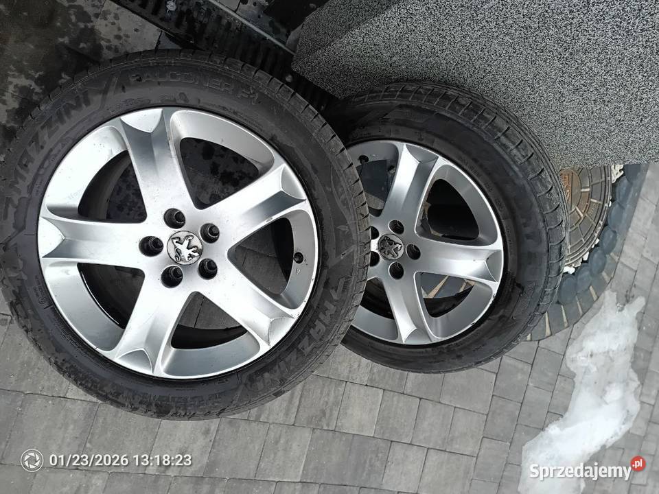 Koła 17 Peugeot 407 5x108 Opony Samochodowe Zabrzeg