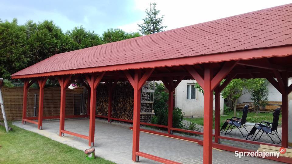 wiata zadaszenie garaż Błotnica Strzelecka sprzedam