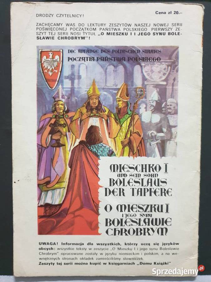 O Piaście Kołodzieju Piast der Wagenbauer pomorskie Gdynia sprzedam