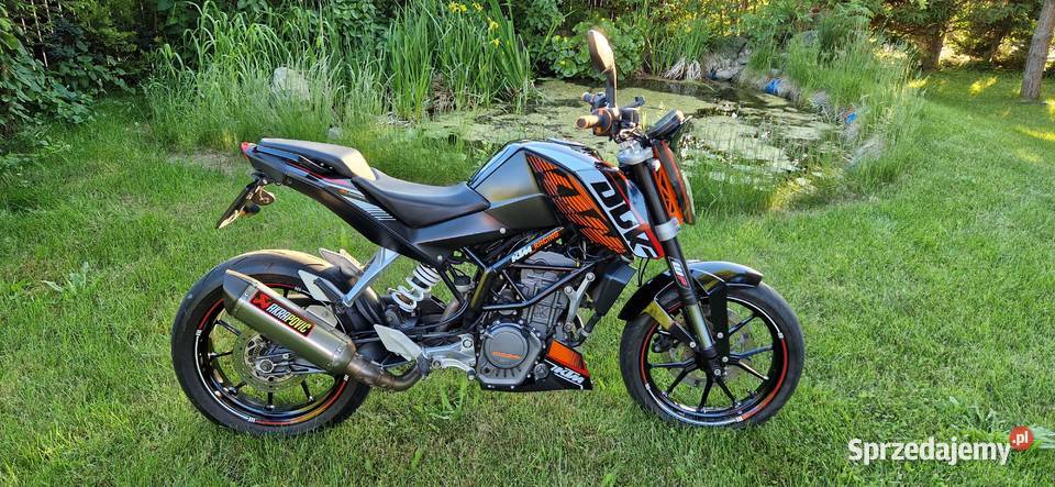 KTM Duke 125 2013 Rok produkcji 2013 dolnośląskie Zgorzelec