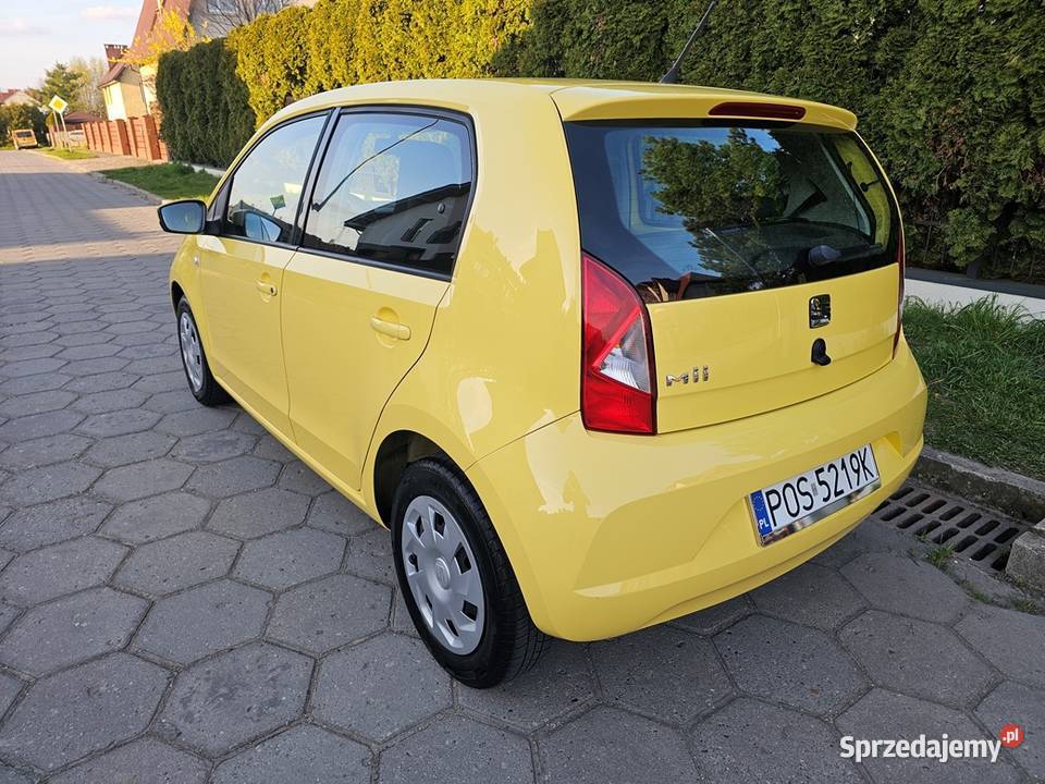 Seat Mii 10 10 MPI 60 2017 FV VAT Zarej Stan radio wielkopolskie Ostrów Wielkopolski