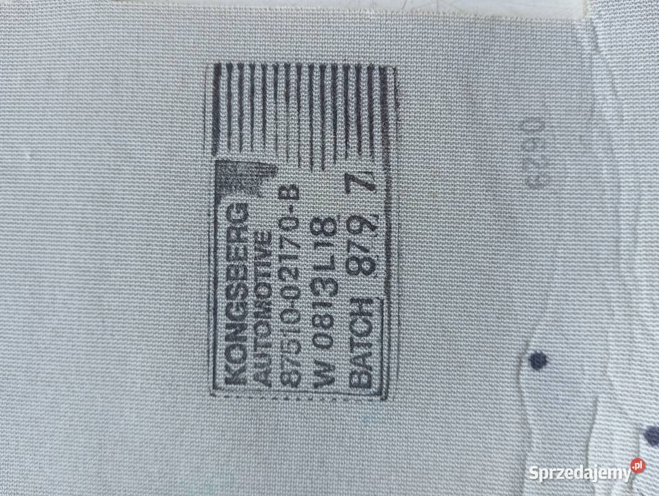 MATA GRZEWCZ TOYOTA VERSO SIEDZISKO I OPARCIE osobowe Kobylnica