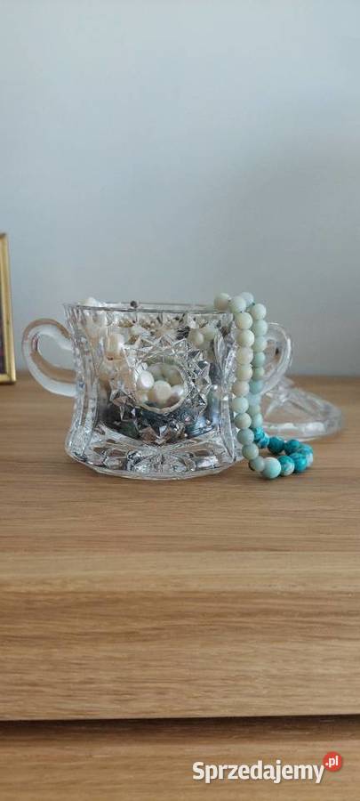 Kryształową cukierniczka pojemnik Mirosławiec