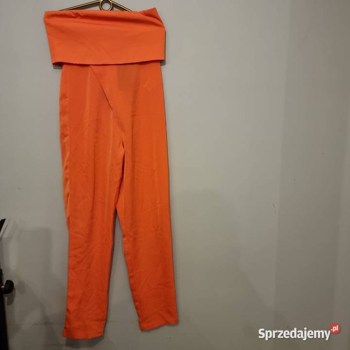 Pomarańczowy kombinezon bez ramiączek Pozostałe Kraków sprzedam