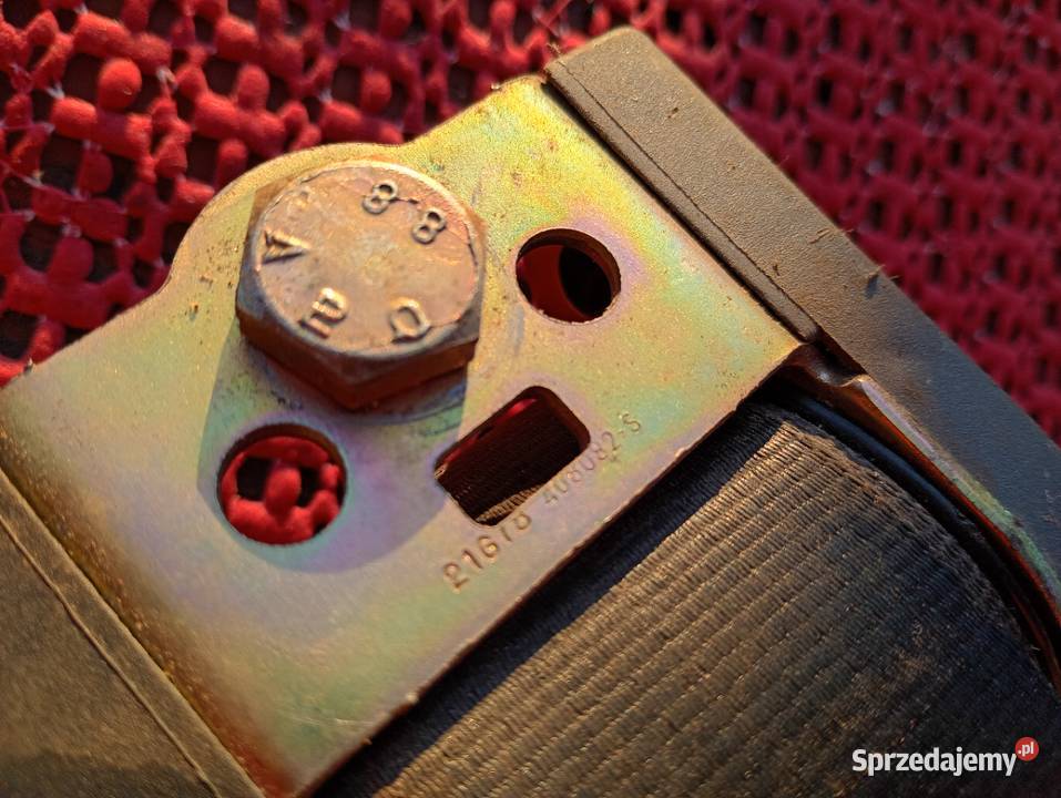 Pas bezpieczeństwa SABELT TORINO FIAT z czasów Żywiec