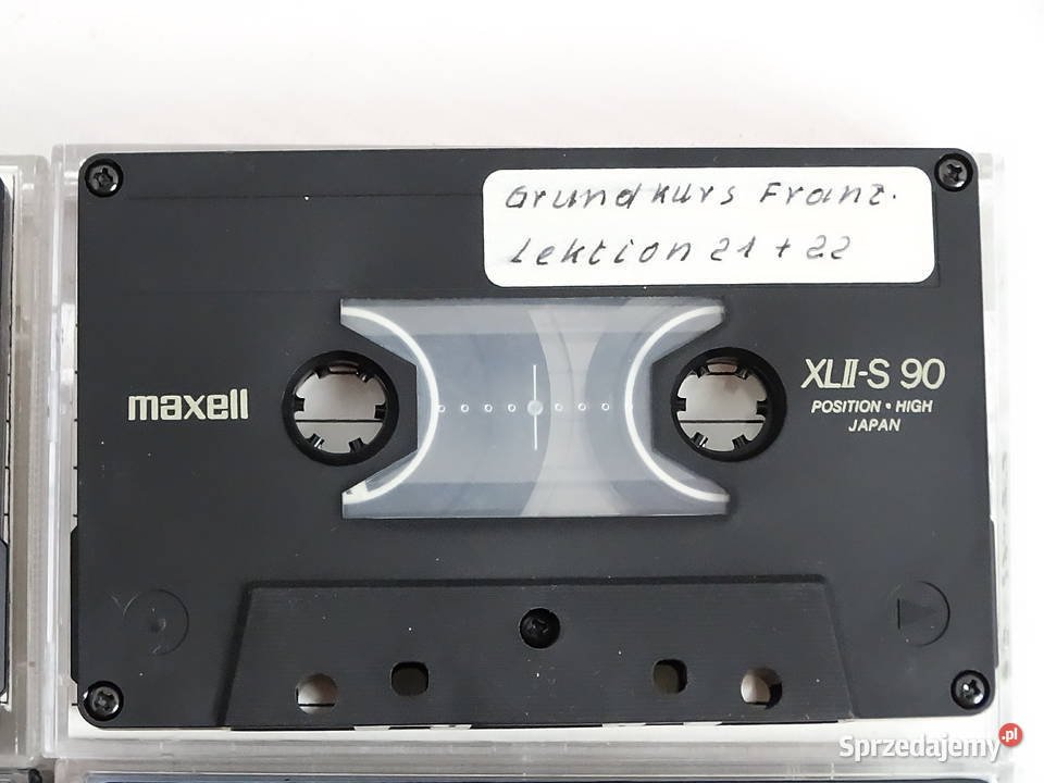 Kasety magnetofonowe Maxell XLIIS 90 Type II lubelskie Biłgoraj sprzedam