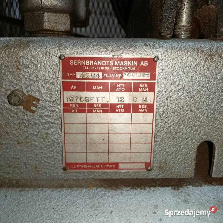 Sprężarka Ceccato 600l przemysłowa Konstantynów-Kolonia