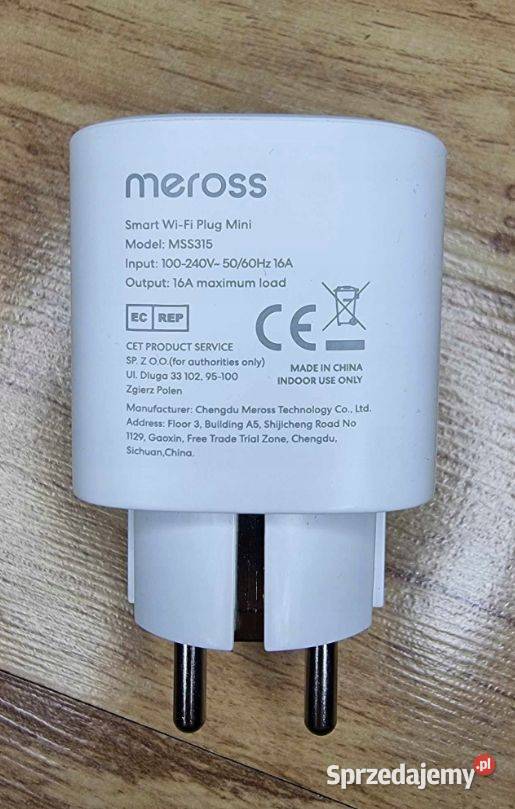 Gniazdko Meross MSS315EU WiFi sprzedam