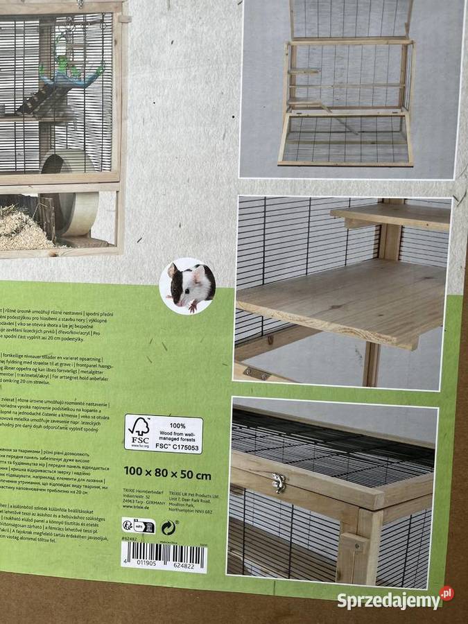 Klatka gryzonia opolskie Zielina