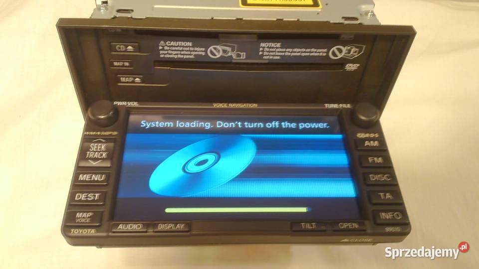 Nawigacja Toyota Avensis T25 Naprawa Wrocław
