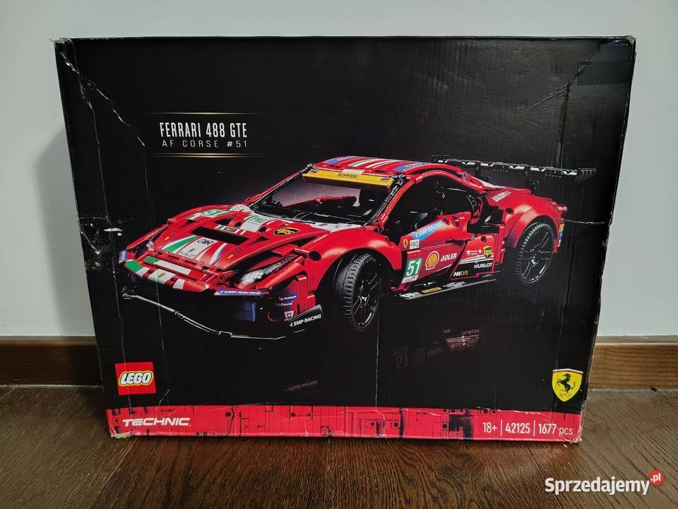 LEGO ferrari GTE 488 Lego Klocki Gdynia