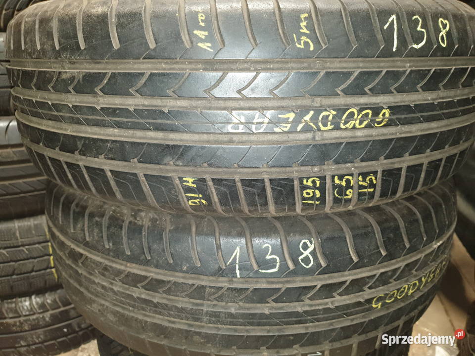 Opony Goodyear Efficient Grip 19565R15 warmińsko-mazurskie Dobre Miasto sprzedam