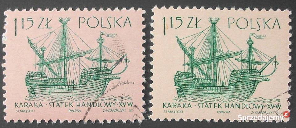 Znaczki polskie 1963 II kwartał luzaki Leźnica Wielka-Osiedle