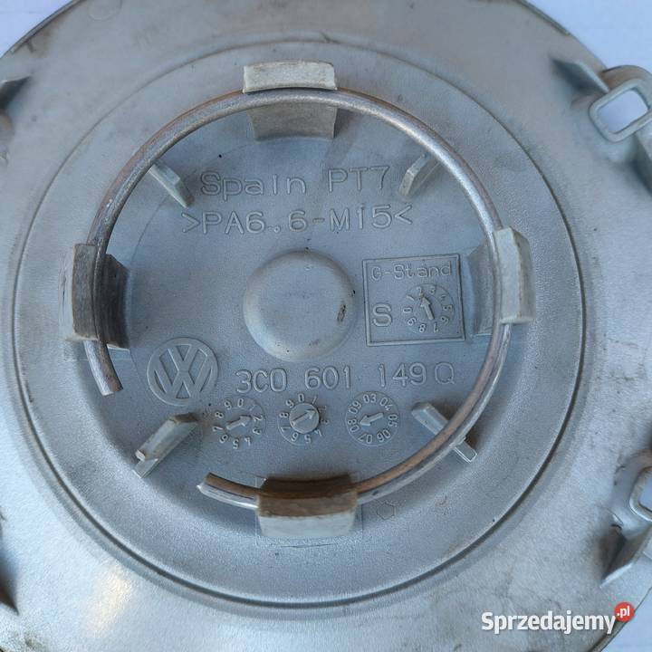 Oryginalne Dekielki VOLKSWAGEN 145mm 3C0601149Q Przemyśl sprzedam