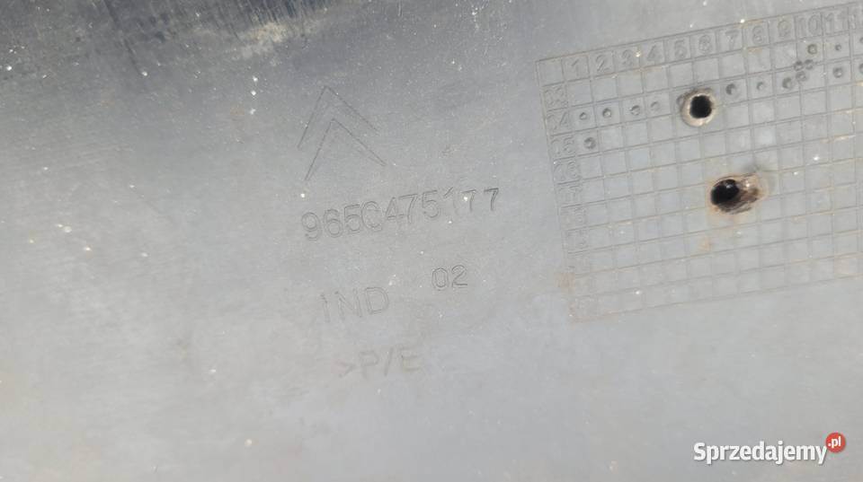 CITROEN C5 HB DOKŁADKA SPOILER ZDERZAKA TYL Motoryzacja Ruda Śląska