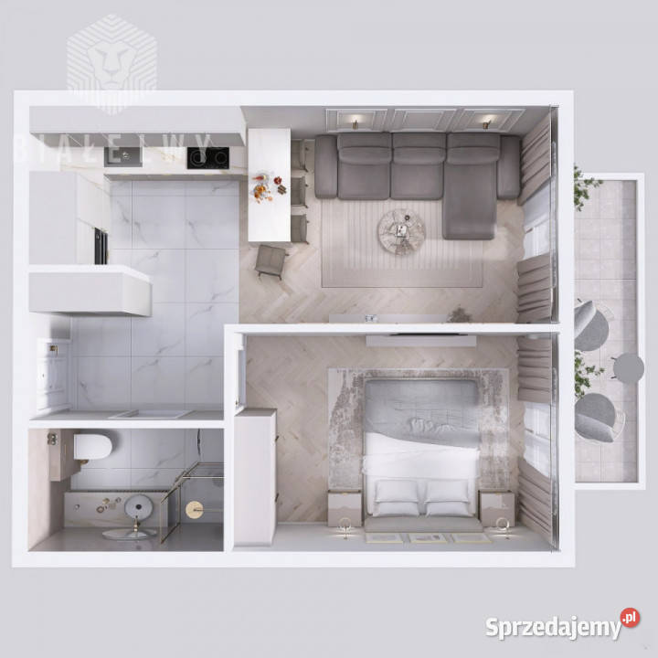 Mieszkanie 3733m2 2 pokojowe Warszawa sprzedam