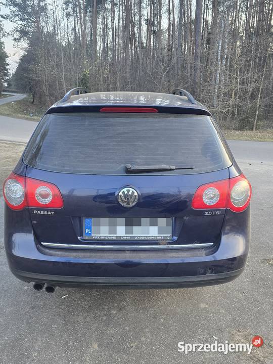 Passat B6 20 FSI 200 Długie Opłaty Alu 17 Motoryzacja Mińsk Mazowiecki sprzedam