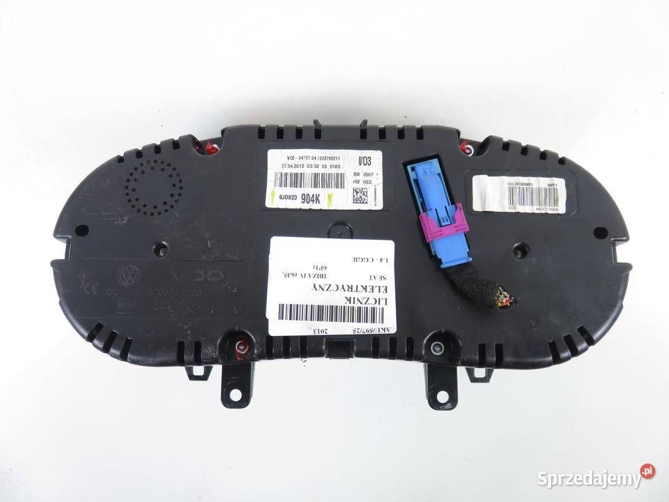 LICZNIK SEAT IBIZA IV 6J5 6P1 14 CGGB 6J0920904K osobowe