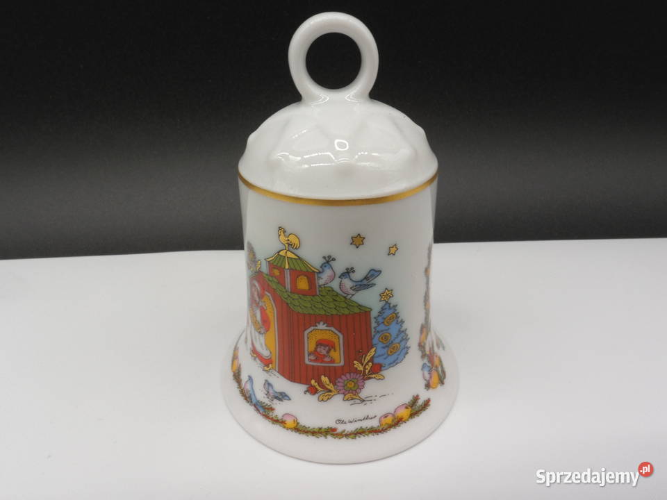 Dzwonek świąteczny porcelana HUTSCHENREUTHER Raszków