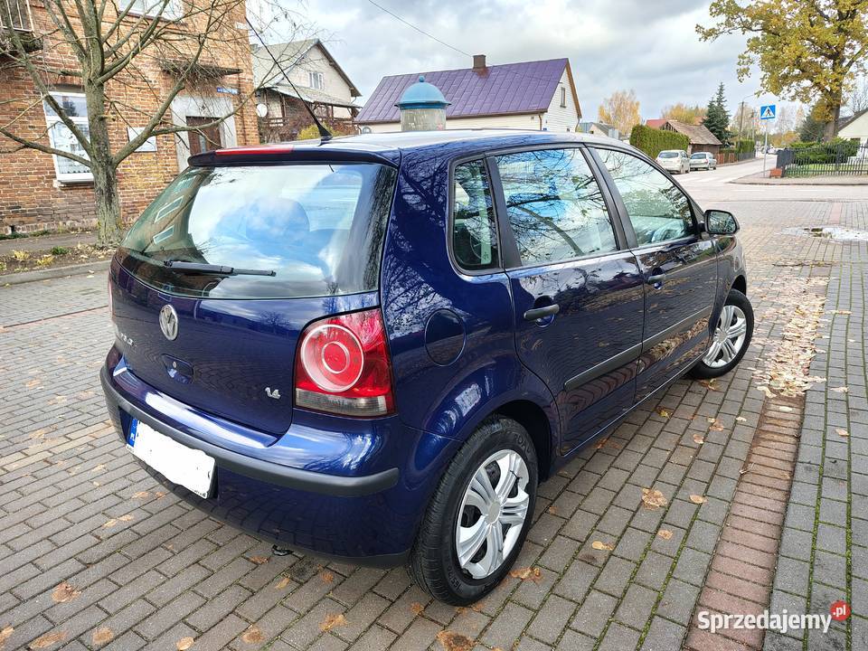 Volkswagen Polo IV LIFT 14 2005r 6500 benzyna Samochody osobowe Ostrołęka sprzedam