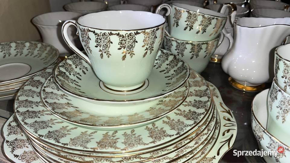 Filiżanka z talerzykiem deserowym i śniadaniowym Gdańsk