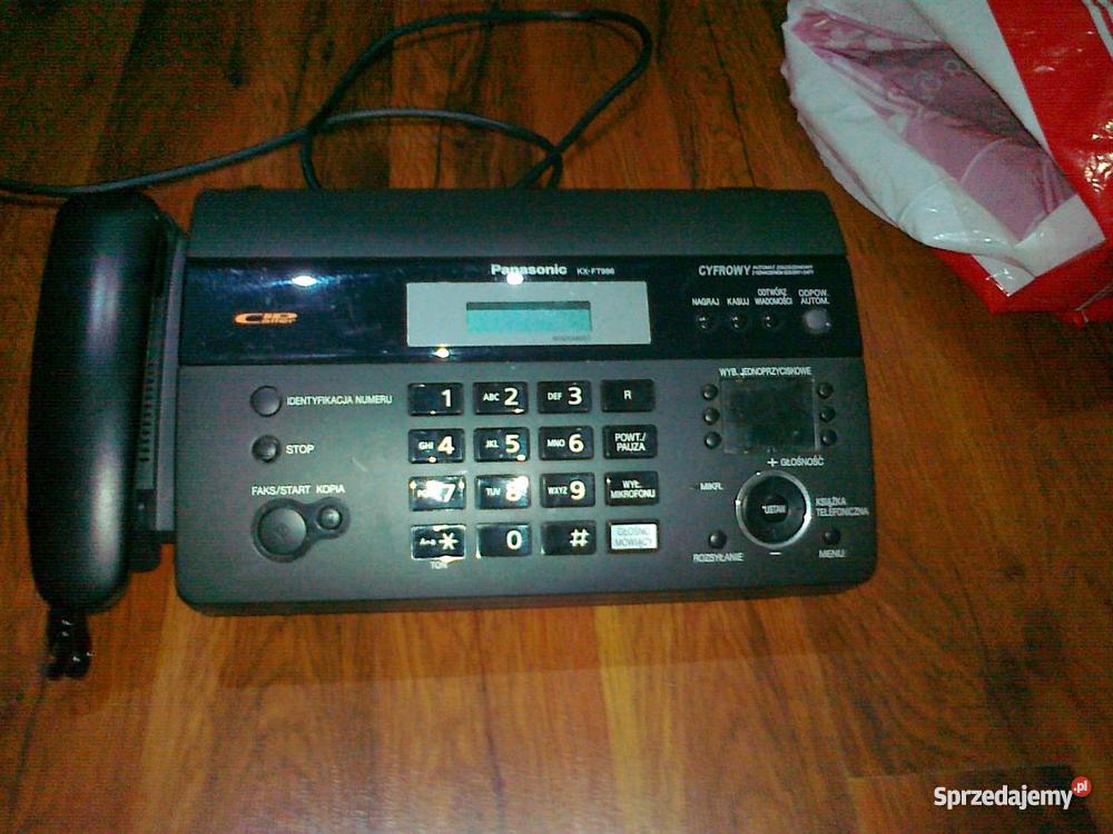 Telefon z faxem i cyfrową sekretarką Lublin