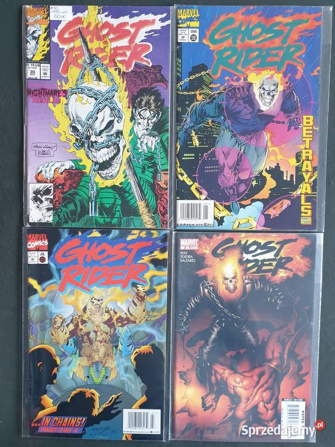 Ghost Rider kolekcja 20 oryginalnych komiksów Gdynia sprzedam