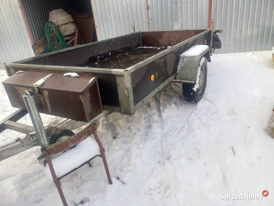 Sprzedam przyczepkę sprowadzono ładowność 1000 Czeberaki