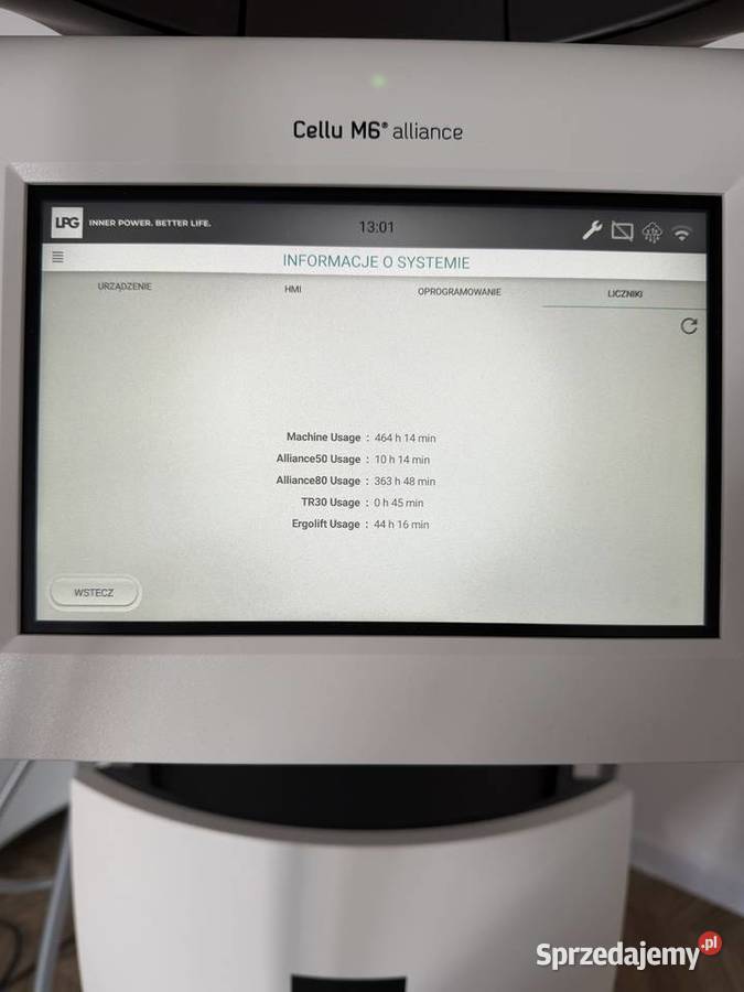 LPG Cellu M6 Alliance endermologia NISKI Bydgoszcz