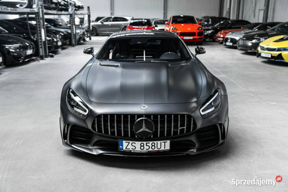 Mercedes AMG GT R 585 Gwarancja 032028 Pierwszy wspomaganie kierownicy Węgrzce sprzedam