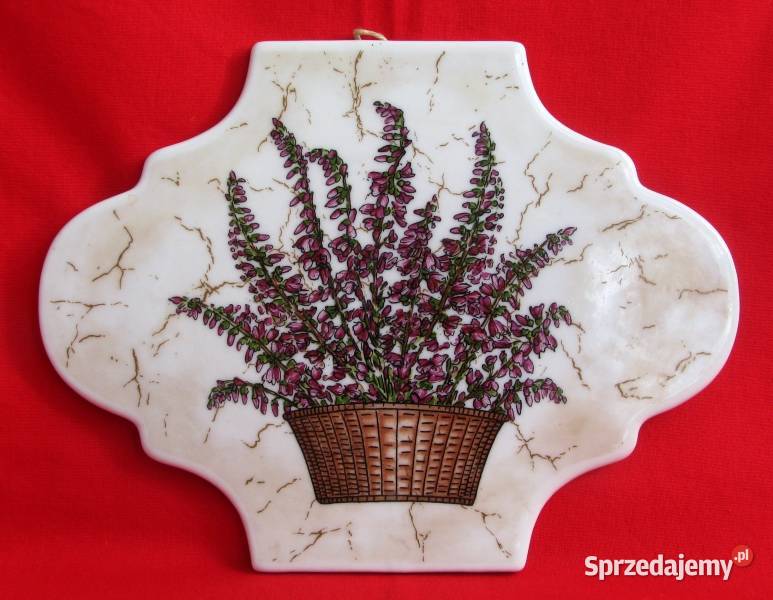 PORCELANOWY STYLIZOWANY KAFEL KAFELEK OBRAZEK Koszalin