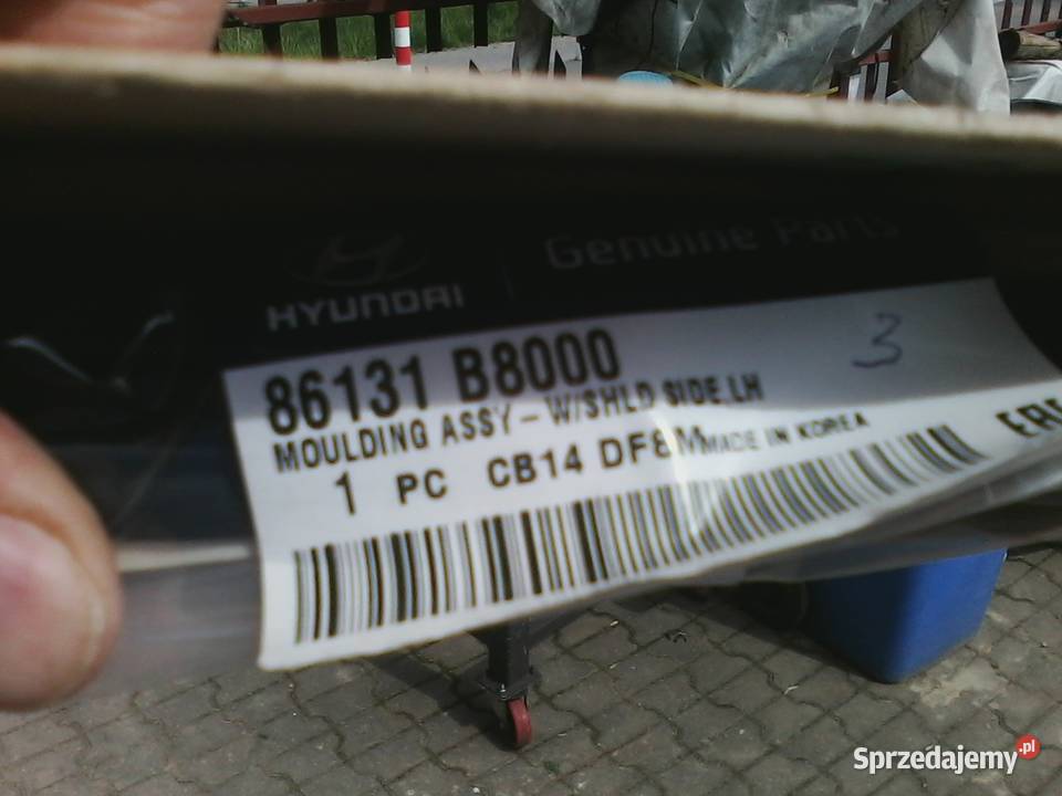 Hyundai Santa Fe III listwa maskująca szybę Karoseria Warszawa