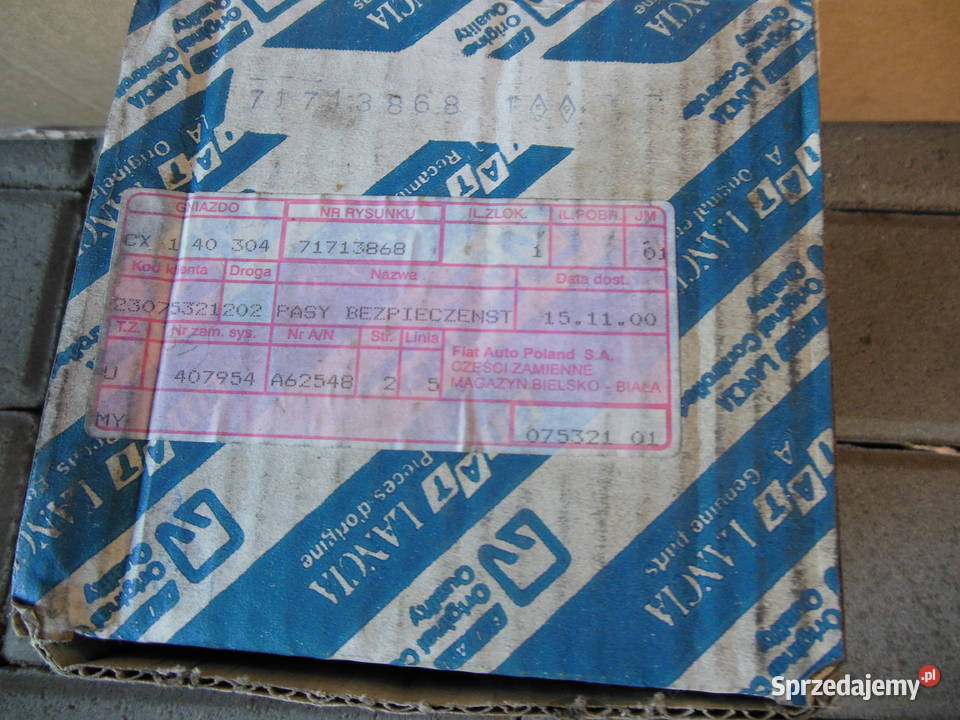 71713868 PAS BEZPIECZEŃSTWA FIAT 126P EL Kozy