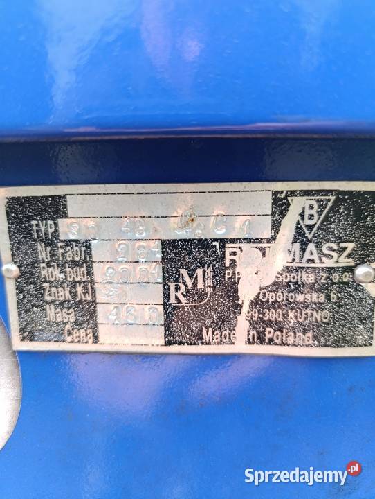 Agregat uprawowo siewny 3 m Rolmasz