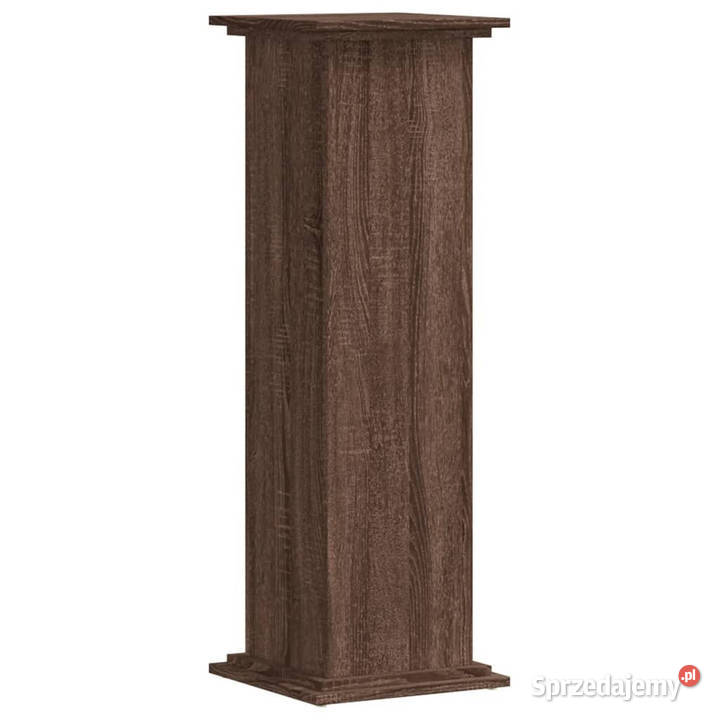 Stojak na rośliny dąb brązowy 33x33x100 WM852984