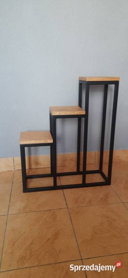 stojak na kwiaty loft