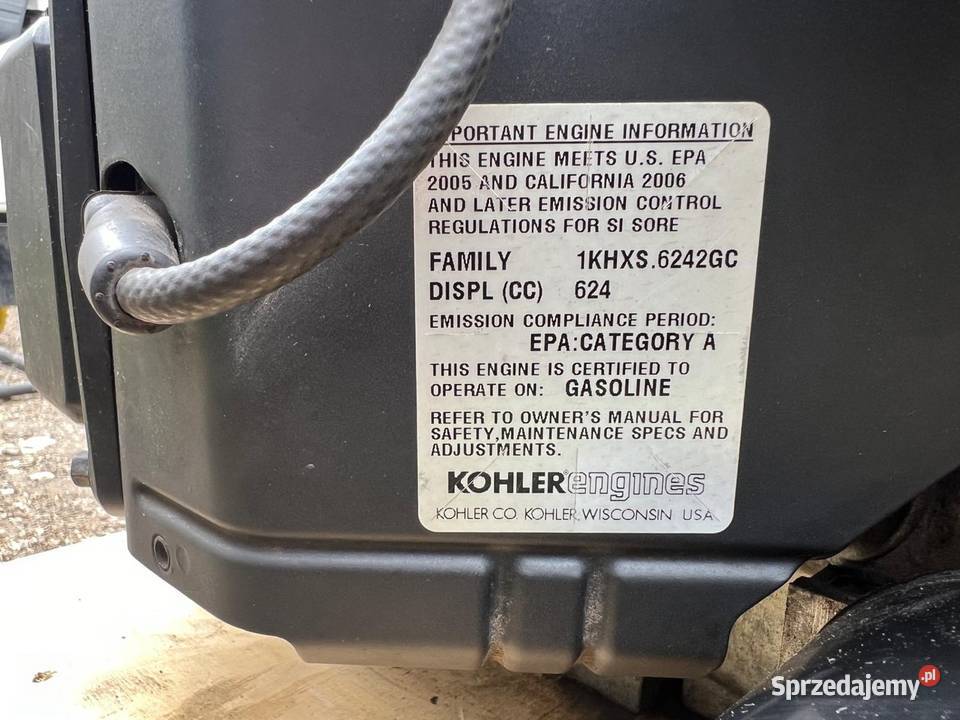 Silnik Spalinowy KOHLER PRO 20HP Kosiarka Dom i Ogród Olkusz